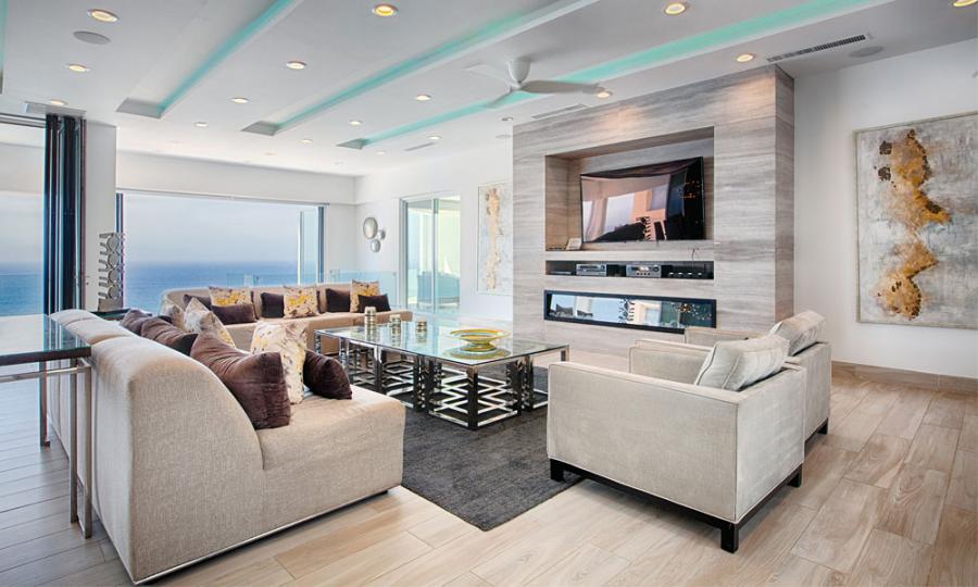 Grand Living Room in Villa Lands End Cabo