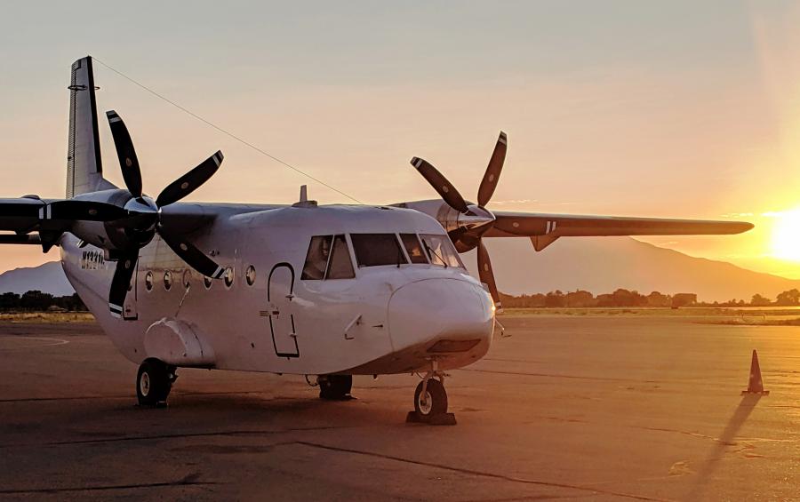 CASA 212 with Hartzell 5-Blade Propellers