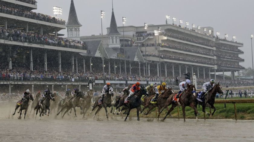 The Kentucky Derby at Churchill Downs