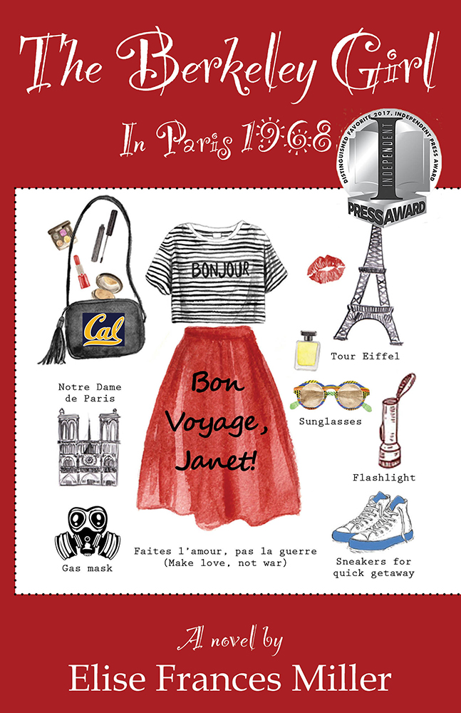 Book Cover, The Berkeley Girl In Paris, 1967