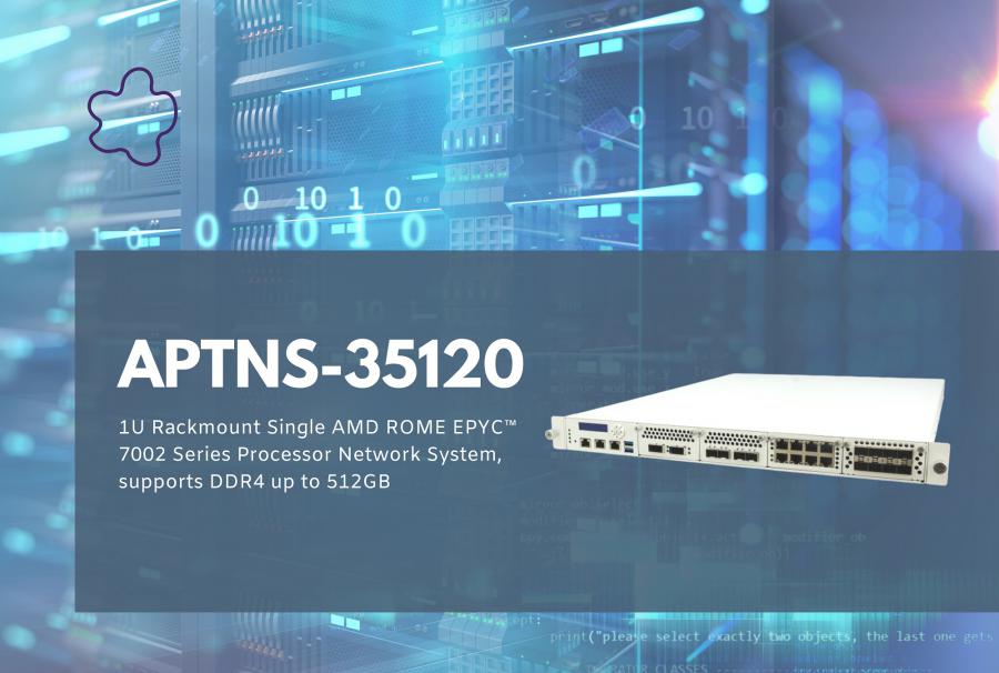APTNS-35120: 1U Rackmount Computer