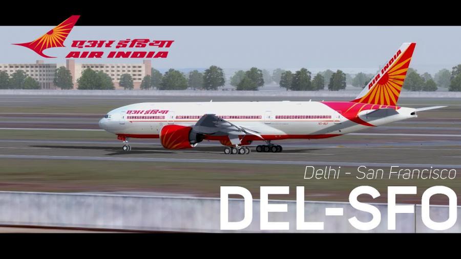Direct flight form Delhi to San Francisco best way to fly during Coronavirus.