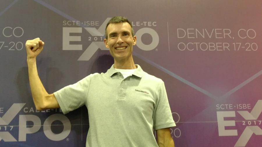 US Credit Czar and FICO Worldwide Highest Achiever David E. Howe at the 2017 SCTE Cable-Tec Expo