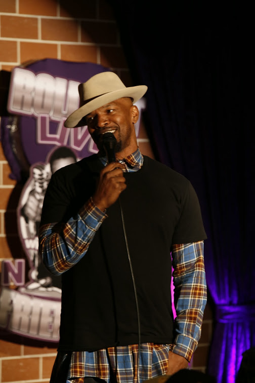 Oscar Winner Jamie Foxx Makes Rare Appearance to Perform Stand up