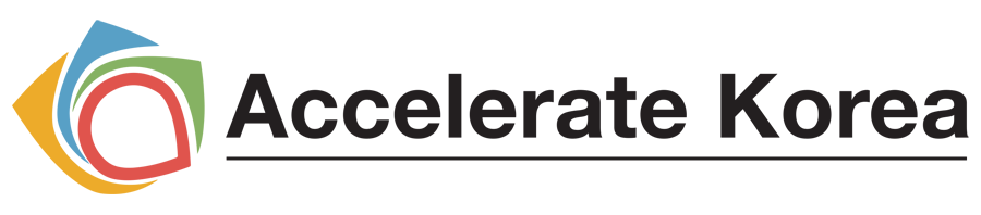 Accelerate Korea Logo, organiser of FutureBlock Symposium