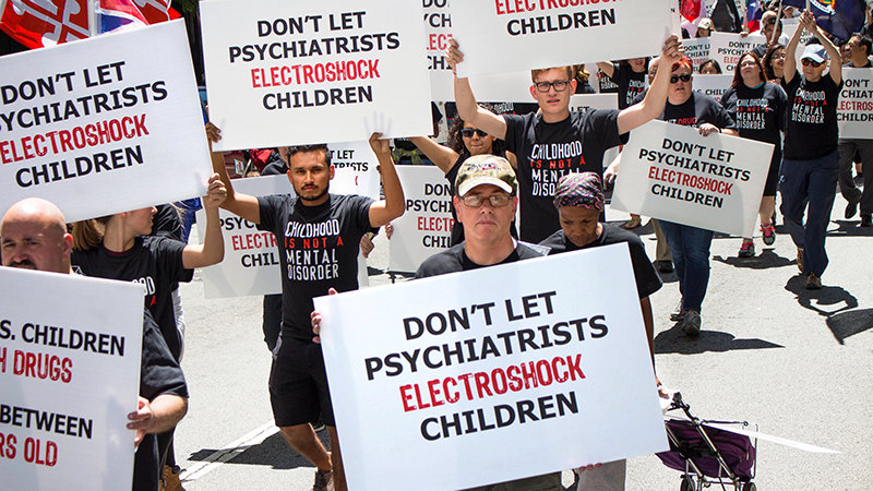 Call to ban the use of ECT on children in Florida.