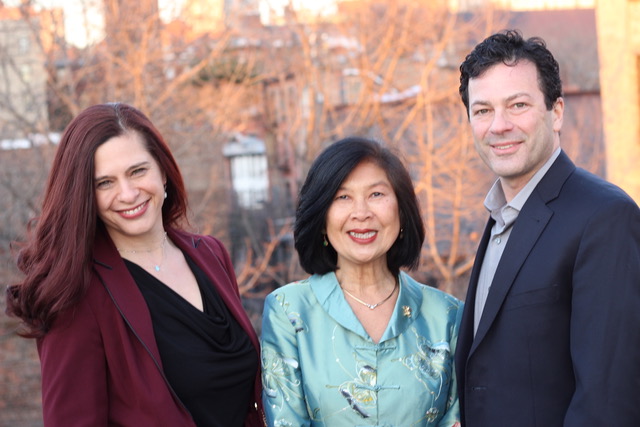 TV Hosts Ron Rossnick & Vivian Gaspar with Jackie LueRaia