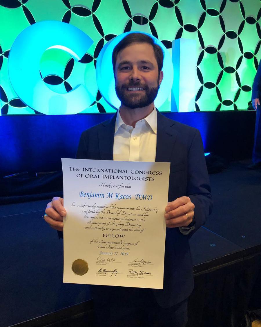Shreveport Dentist First to Earn Dental Implant Fellowship