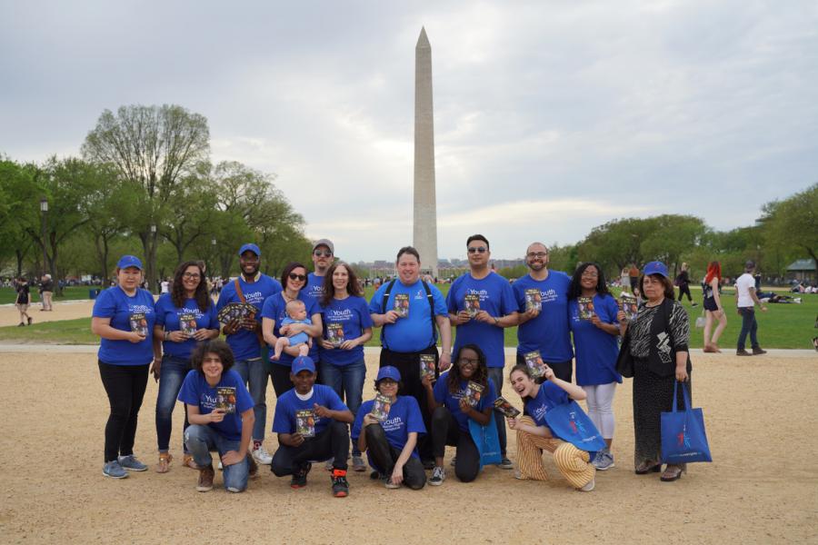 Volunteers passed out copies of the Universal Declaration of Human Rights while musicians from across the country performed in an all day concert.