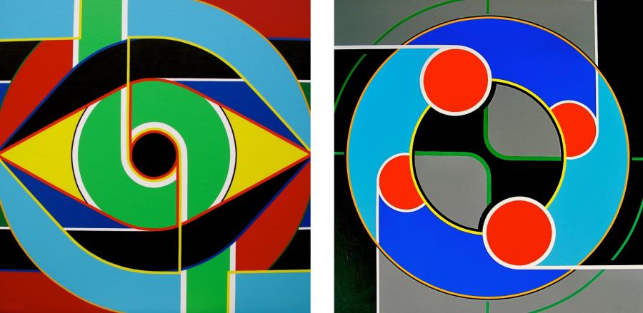 Paintings by José Fontaiña