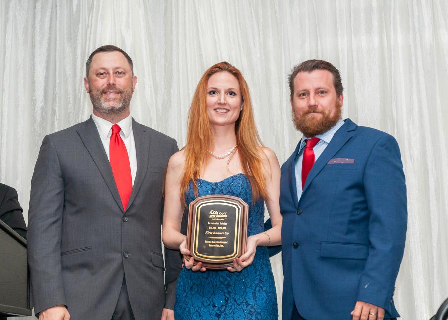Receiving Coty Award at NARI Evening of Excellence