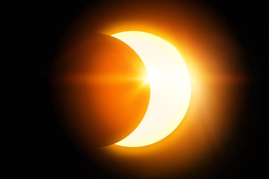 Eclipse parcial del sol
