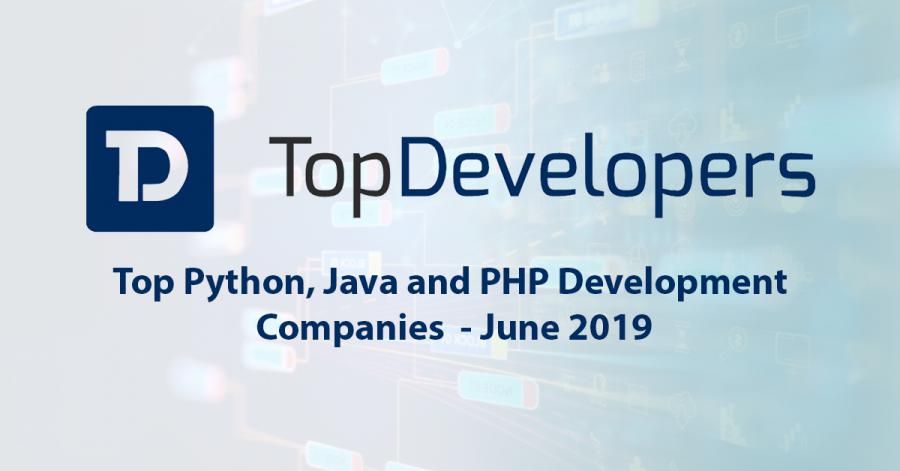 Top Python, Java and PHP Development Companies for June 2019