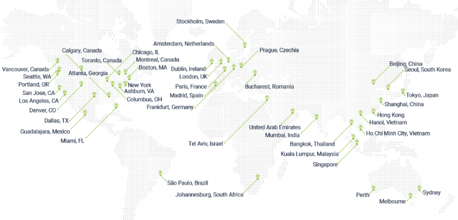 Map of Cato’s global network