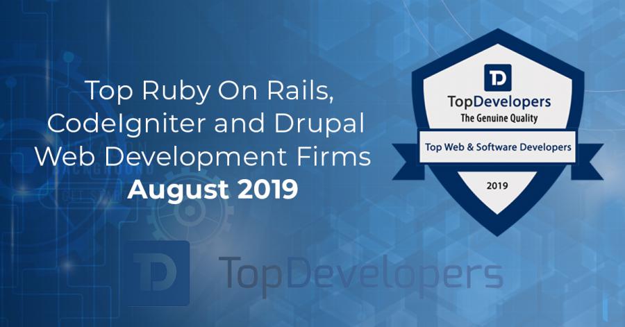 Top CodeIgniter, Drupal and Ruby on Rails Developers for 2019