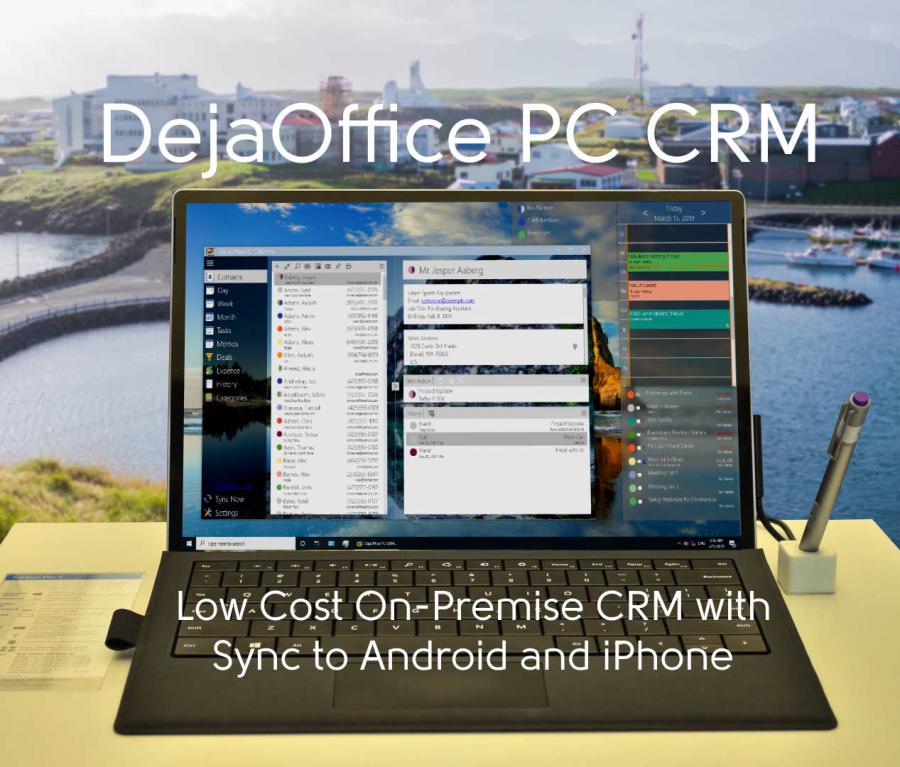 CompanionLink Software launches shared database capability with DejaOffice PC CRM Pro (DPCP)
“Offices with five or ten sales people often cannot justify the monthly cost of shared cloud CRM solutions,” says Wayland Bruns, CTO at DejaOffice
DejaOffice is the only CRM that features offline mode on Android, iPhone and PC Windows platforms
DejaOffice PC CRM Pro sells as a 5-user license for $199
DejaOffice is sold with the option of a RunStart setup with data transfer for $49, and Premium Support for $129
DejaOffice and CompanionLink have an Affiliate Program that offers 20% of product sales to bloggers and resellers that promote the product
About DejaOffice
DejaOffice is created by CompanionLink® Software, Inc Office in Holland using DejaOffice PC CRM