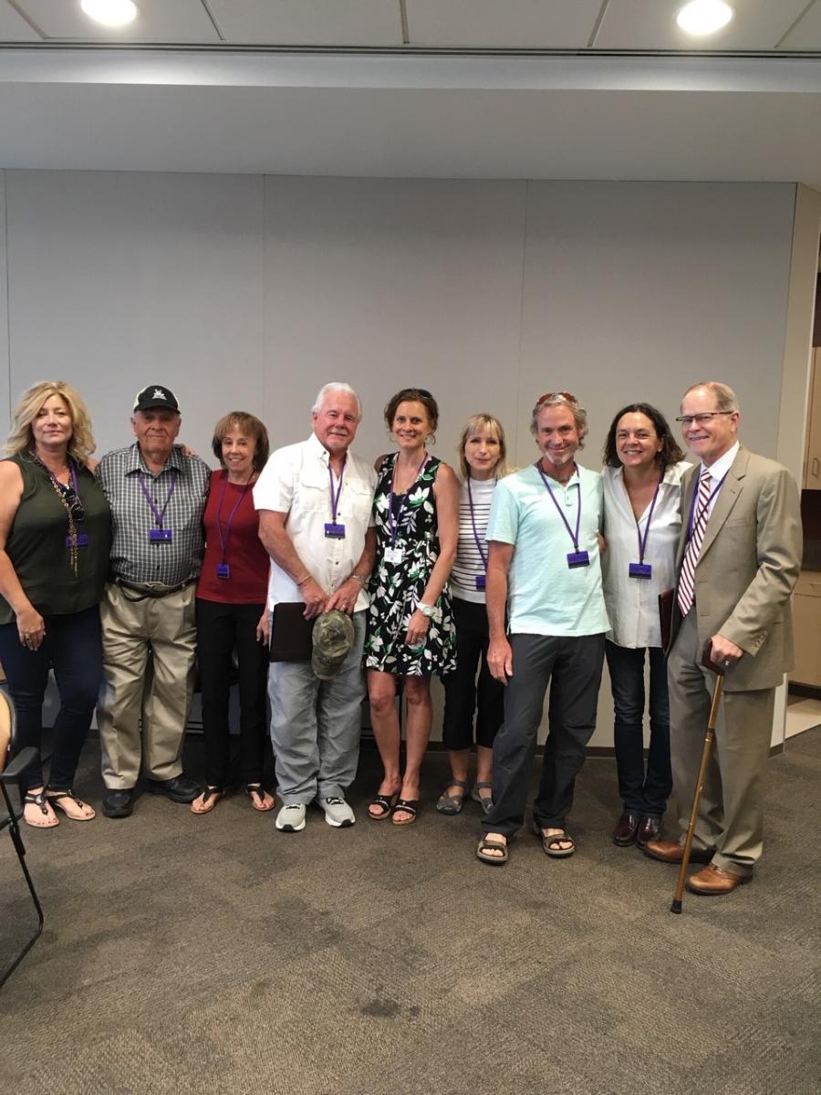 AWA Director of State Affairs, Lain Kahlstrom and Arizona State Director Tina Meredith are joined by advocates at today's hearing