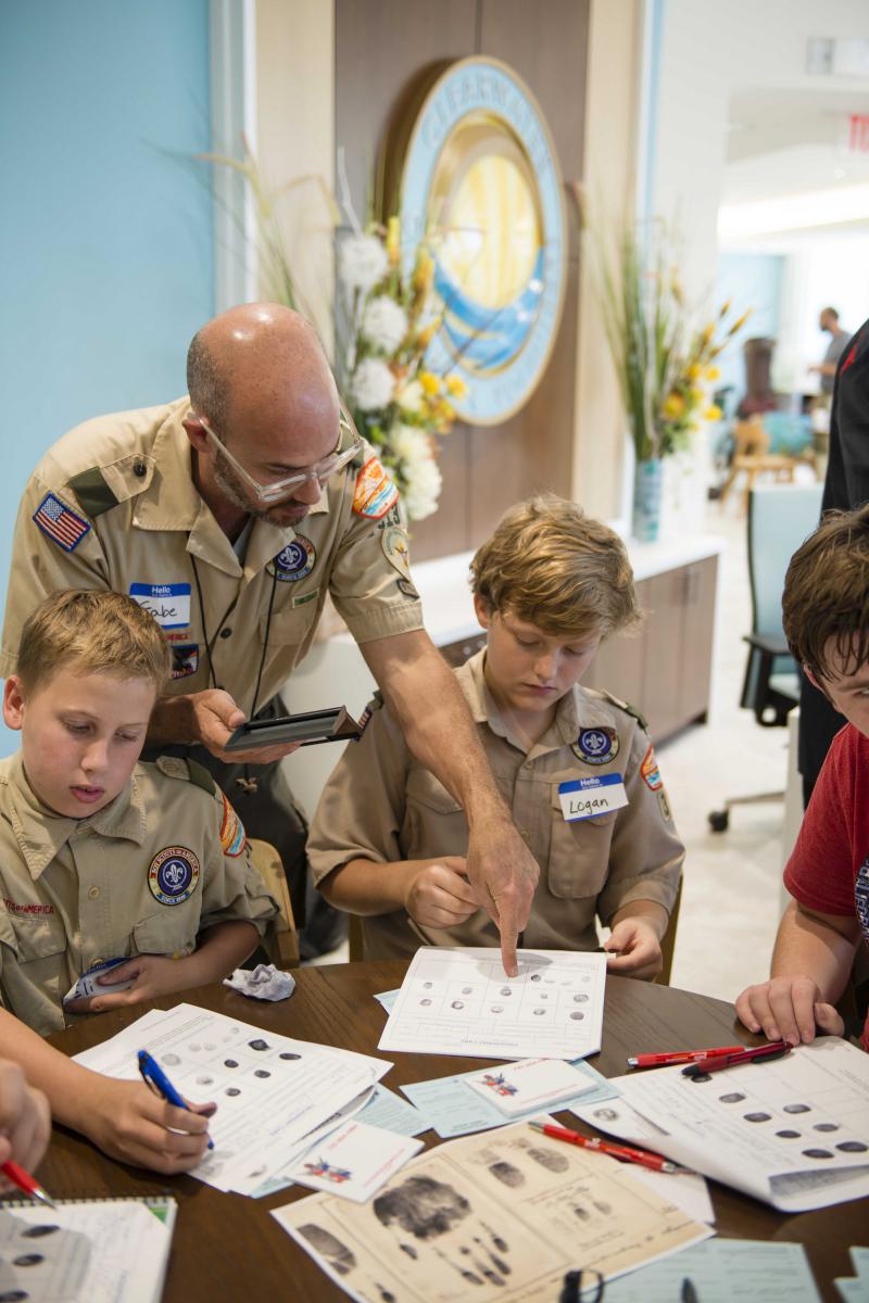 Rather than spend a Saturday afternoon glued to video games or their phones, several dozen youth participated in a Scout Merit Badge Academy at the Clearwater Community Volunteers (CCV) Center on Saturday the 28th of September
Most Scouts earn their Merit Badge at camps that occur only once or twice a month
“Kids in between ages 8 and 18 spends an average of 7 hours looking at a screen per day,” said Geary Titus, Scout Commissioner for the Greater Tampa Bay area
The Merit Badge Academy provided just that, with 6 classes for Merit Badges, five different troops (including a girl troop) and dozens of boys, it was a day without screens where Scouts all learned to work together
The CCV Center was set up so individual classes could be held throughout the Center
The Merit Badge Academy was the bright idea of three Scouts from Troop 313
They also saw many of the younger boys hiding behind their smartphones and not getting as involved in the activities
L. Ron Hubbard, Founder of Scientology and Eagle Scout himself, felt that Scouting was very important, writing, “Of all the various information which became important to me, such as photography, woodlore, signaling and many other subjects, the basis of it was laid in Scouting
Troop 313 is open to boys of any faith, as is any troop of the BSA program
To find out more information about the Merit Badge Academy, please call Michael Soltero at (727) 316-5309 or email ccvcenter@ccvfl
About the Church of Scientology
The Scientology religion was founded by humanitarian and philosopher, L
