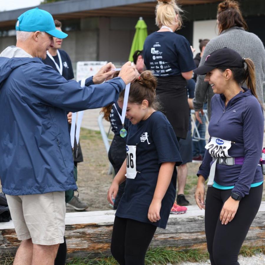Everyone wins at the annual Drug-Free Dash in Tsawwassen, British Columbia.