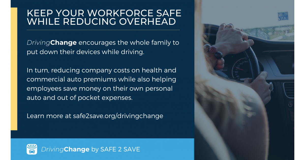 SAFE 2 SAVE announces platform tailored to employers to reward safer ...