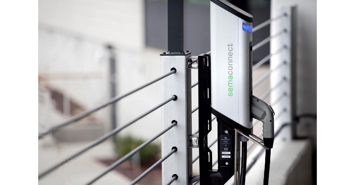 New Installation of SemaConnect Electric Vehicle Charging Stations at