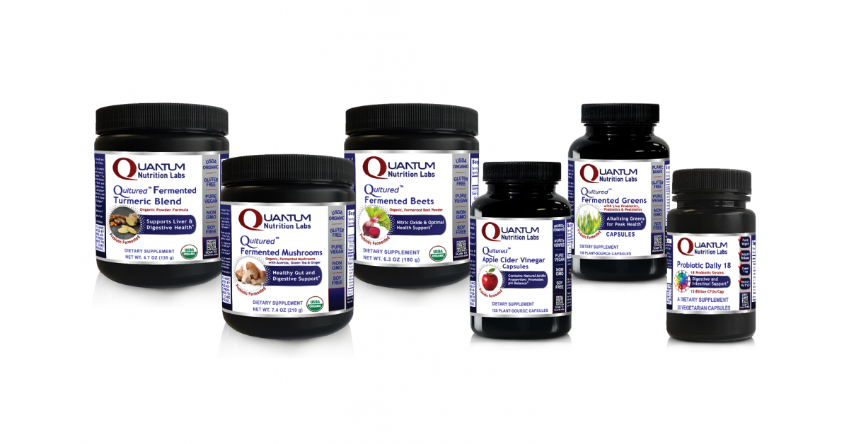 Quantum Nutrition Labs Launches Qultured, ProbioticFermented Super Foods and Dietary Supplements