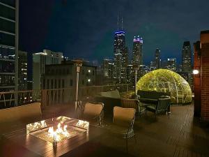 Ambassador Rooftop Igloo & Fire Pit