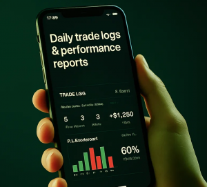 Daily trade logs & performance reports