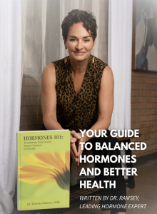 Dr. Theresa Ramsey with her new book