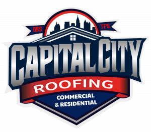 This is a logo for Capital City Roofing in Alpharetta, GA and they are the best roofing company in Atlanta.