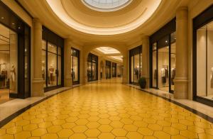 GIM Black & Gold Luxury Flooring