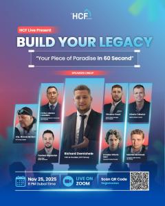 Investors registering for HCF Estate’s Black Friday real estate webinar. Exclusive Black Friday early-access investment offers from HCF Group.