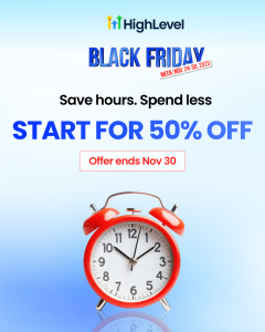 HighLevel Black Friday Sale