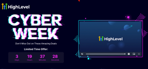 GoHighLevel Cyber Week Deal