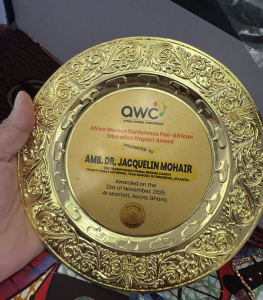 Pan-African Education Impact Award (Africa Women Conference) 2025