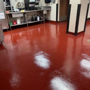Urethane Concrete Flooring for Kitchen
