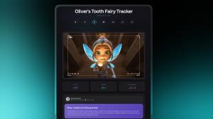 Screenshot of a Tooth Fairy Tracker