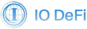IO DeFi company logo used for identification in press materials.
