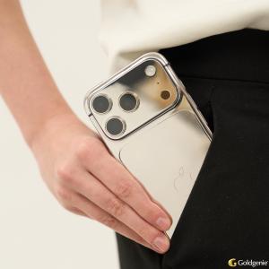 Platinum iPhone 17 Pro Max Elite Luxury range - Lifetime Warranty - Customised by Goldgenie - London - Dubai