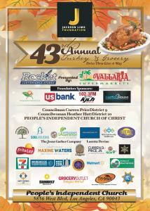 Jackson Limo Foundation's 43rd Annual Turkey Giveaway