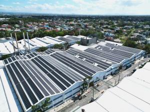 Commercial rooftop solar installation in the Philippines engineered by Solaren Renewable Energy Solutions Corp.