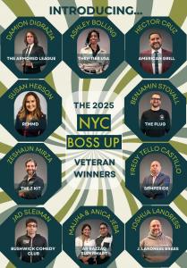 10 winners are shown from the 2025 NYC Boss Up Grant Competition