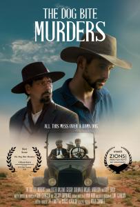 this is an image of men in an automobile, and 2 men in the background