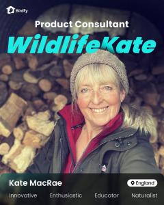 WildlifeKate (Kate MacRae), an esteemed and innovative naturalist based in Britain.