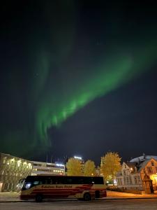 The Northern Lights visible during Isabella's wish