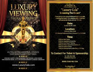 Invitation Flyer for Luxury Gala 2020