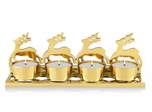 Highly reflective product photography of a candle holder shiny surface photography for amazon seller