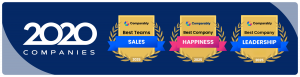 2025 Comparably Awards - Leadership, Sales Team, and Happiness