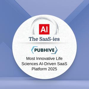 PubHive Wins “Most Innovative Life Sciences AI SaaS Platform 2025”