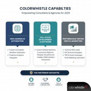 ColorWhistle white label services capabilities